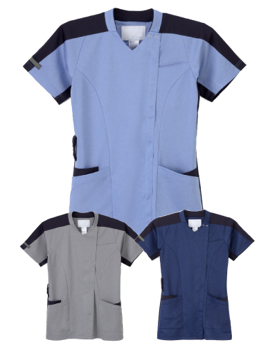 JM-3132　ナガイレーベン(nagaileben) 　男女兼用 ニットッシャツ