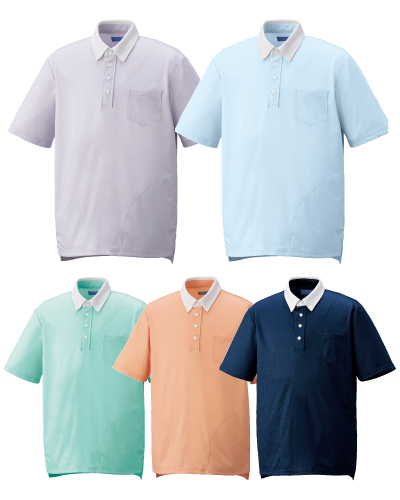 KZN238　ニットシャツ 男女兼用　KAZEN(カゼン)