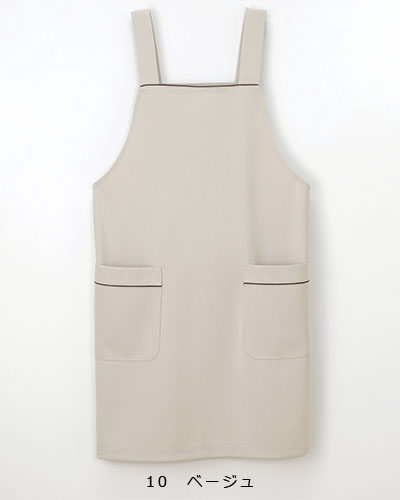 LH-6250　ナガイレーベン(nagaileben)　ケアガウン　男女兼用　Beads Berry（ビーズベリー）