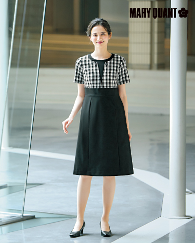 MARY QUANT マリークワント ワンピース 半袖【春夏】 チクマ M53391
