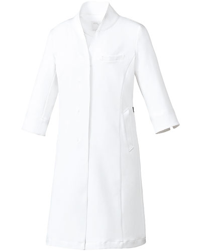 MK-0048　ミッシェルクラン　ドクターコート(七分袖) レディス