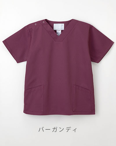 NR-8602　ナガイレーベン(nagaileben)　男女兼用スクラブ上衣