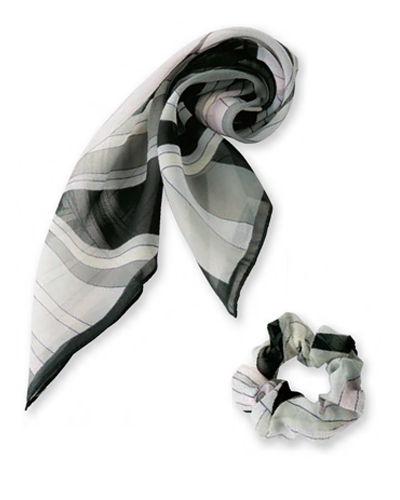 OP104　スカーフ＆シュシュ　en joie(アンジョア)