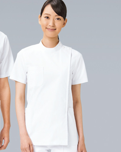 REP105　医務衣半袖レディス　KAZEN・カゼン