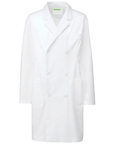 REP205　診察衣ダブル型メンズハーフ丈　KAZEN・カゼン