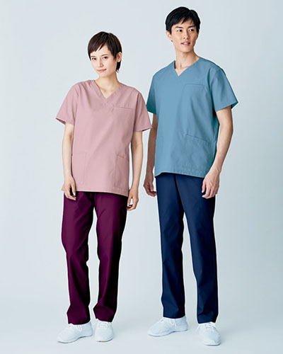 TB4502U ナチュラルスマイル　男女兼用　スクラブ