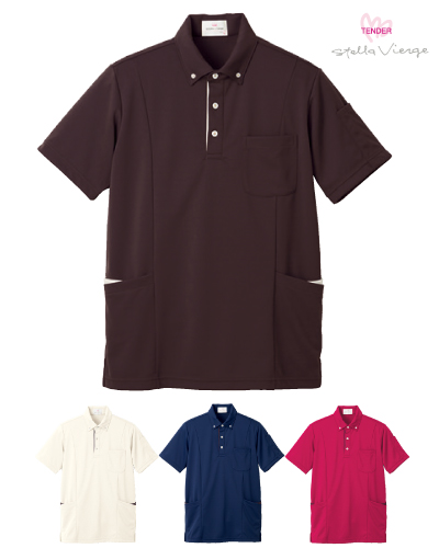 UZT472 ボタンダウンポロシャツ TENDER（テンダー）