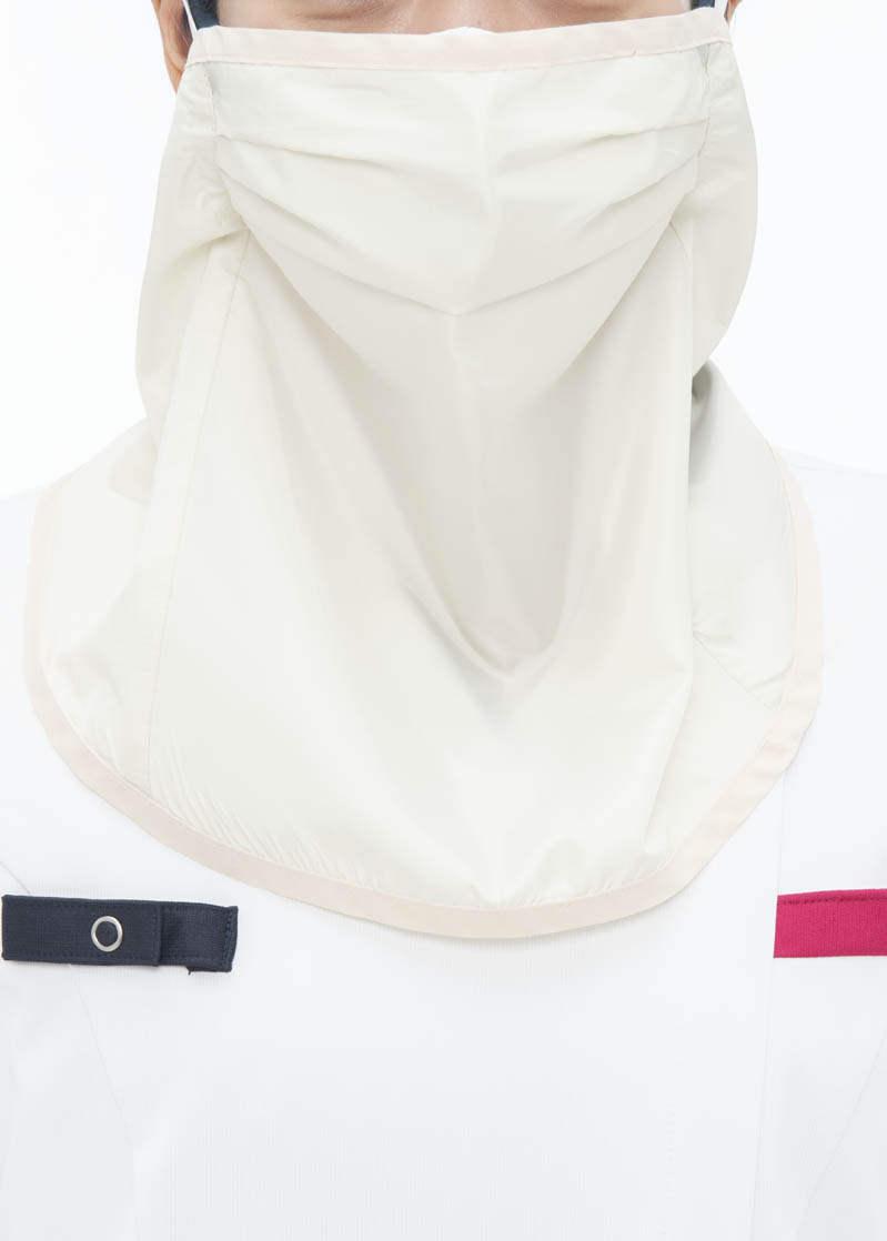 IG-5005　リユーザブルアイソレーション ネックカバー(2枚組)  ナガイレーベン(nagaileben)