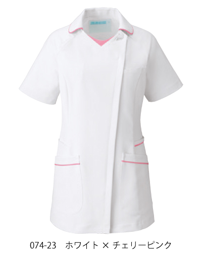 074 22 23 24 28 レディススクラブ Kazen 白衣 看護衣 介護服 エステウェア 受付事務服の通販ショップ ナースウェアドットコム