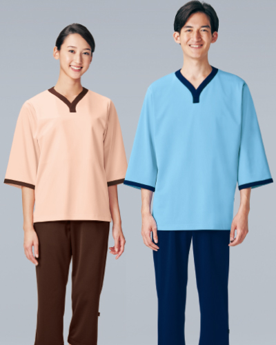 301 KAZEN(カゼン) ニット検診衣上衣（上下別売り）