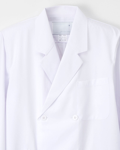 KEX-5100 ナガイレーベン(nagaileben)ケックスター メンズ診察衣ダブル型