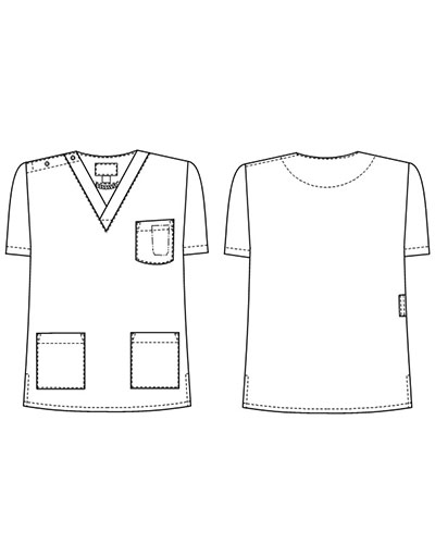 Mfw 5812 ミッフィー 男女兼用スクラブ ナガイレーベン Nagaileben 白衣 看護衣 介護服 エステウェア 受付事務服の通販ショップ ナースウェアドットコム