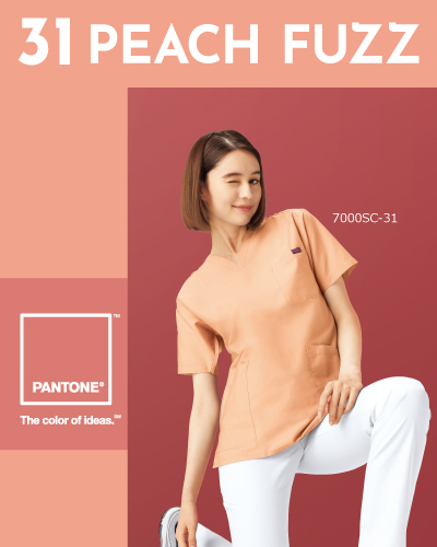 7000SC FOLK 男女兼用 PANTONEスクラブ [全32色]