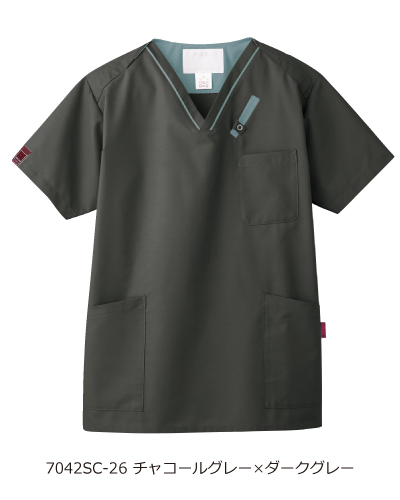 7042SC FOLK(フォーク) 男女兼用 PANTONEスクラブ