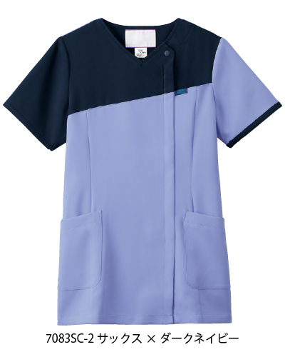 7083SC レディス ジップスクラブ ZIP SCRUB FOLK(フォーク)