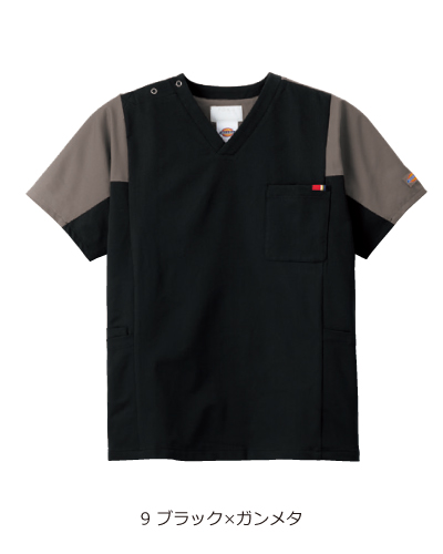 ペディグラス　ビックフォークスタイル　（R）11枚 7113SC Dickies(ディッキーズ)×FOLK(フォーク) スクラブ ナースウェア