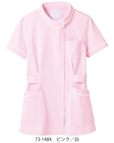 73-1482 1484 1486 ナースジャケット(半袖) MONTBLANC(モンブラン)