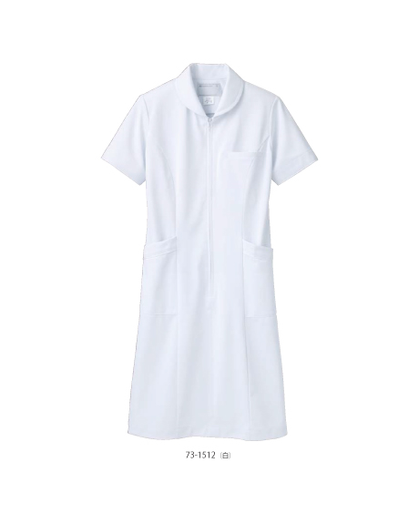 【LLサイズ】Munsingwear 中綿ワンピース　白 w4b0023_c039.jpg