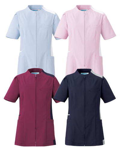 764 レディスジャケット半袖 KAZEN(カゼン)