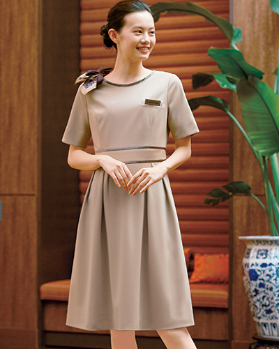 ワンピ、その他 B:MING LIFE STORE by BEAMS｜【百田夏菜子さん着用】ジャカード