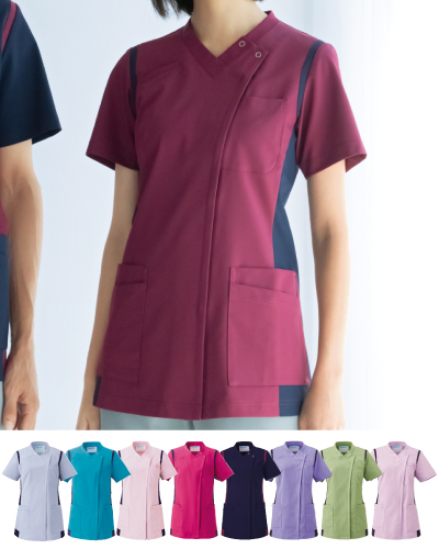 972　レディススクラブ（前開き）　KAZEN・カゼン