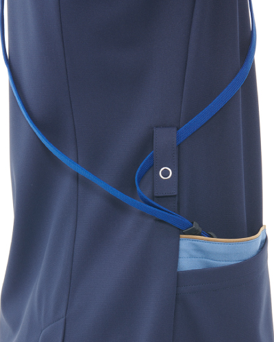 [専用出品]マナビー ナルビー 二枚刃ホルダーブルー - セーフティキャップ付ガラス