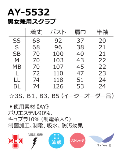 AY5532 ナガイレーベン