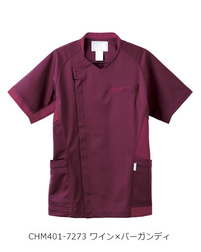 CHM401 スクラブ 男女兼用 半袖 asics(アシックス)