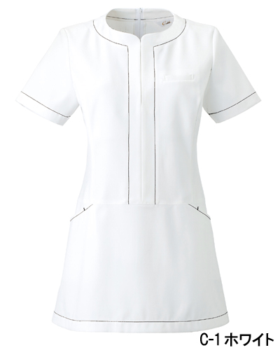 美品 Calala エステユニフォーム 制服 チュニック 9号 キャララ Calala エステ服 受付服 エステ 制服 ユニフォーム