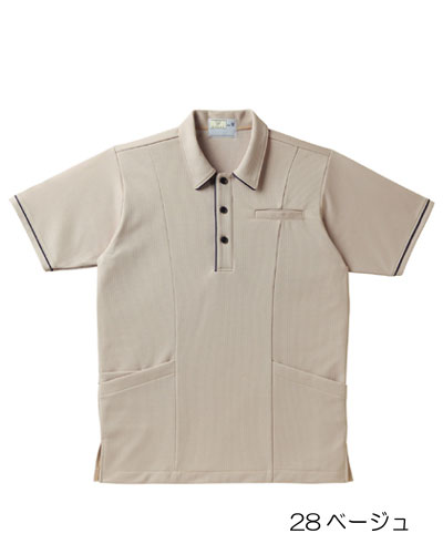 CR141 キラク(kiraku) ケアワークシャツ男女兼用