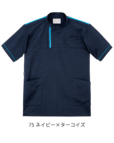 kurikara CR197 ケアワークシャツ 男女兼用 キラク（KIRAKU）