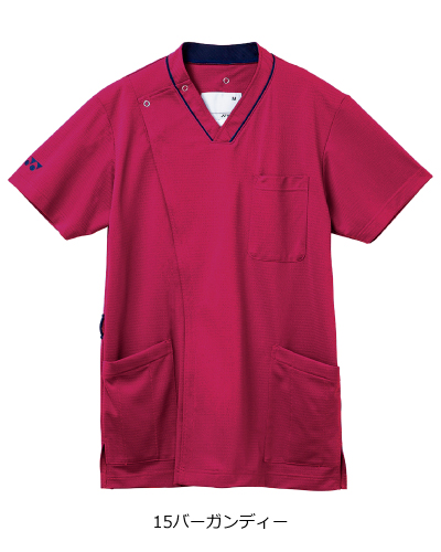 CY830 前開きスクラブ YONEX