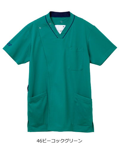 CY830 前開きスクラブ YONEX