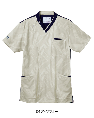 CY835 前開きスクラブ YONEX