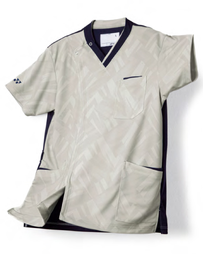 CY835 前開きスクラブ YONEX