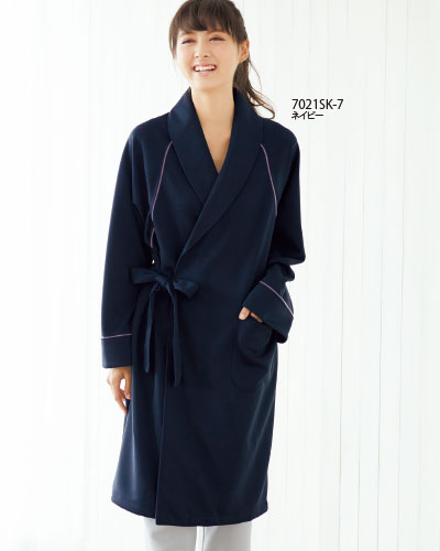 7021SK フォーク 検診衣 ガウン 男女兼用 高級感 羽織り 上着 透けにくい FOLK 医療 介護 看護 制服 FOLK フォーク 検診衣 ガウン 男女兼用 7021SK