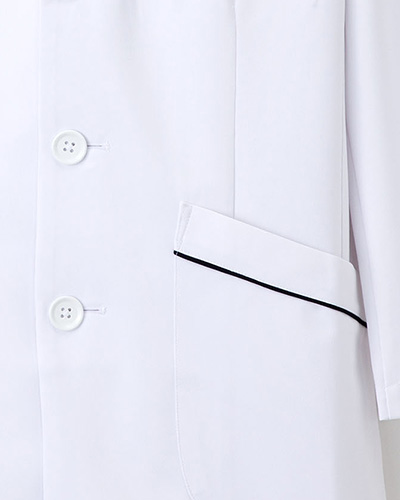 HE-4950 ナガイレーベン(nagaileben)シングル診察衣メンズ