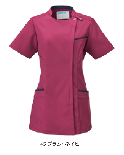 KZN700 レディスジャケット 半袖 KAZEN (カゼン) ナースウェアドットコム