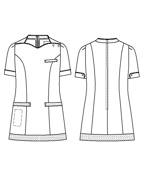 LH-6282 チュニック ナガイレーベン(nagaileben) Beads Berry（ビーズ