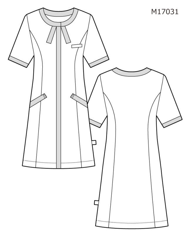 MARY QUANT マリークワント チュニック M17031 ナースウェアドットコム