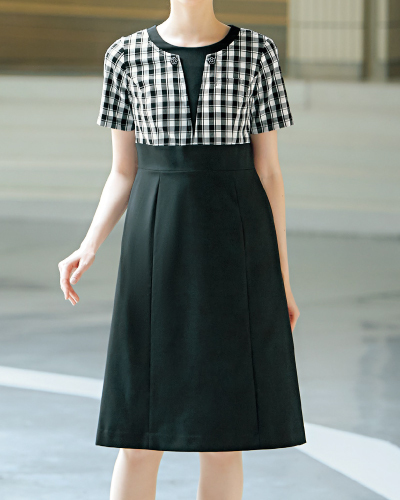 MARY QUANT マリークワント ワンピース 半袖【春夏】 チクマ M53391