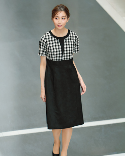 MARY QUANT マリークワント ワンピース 半袖【春夏】 チクマ M53391