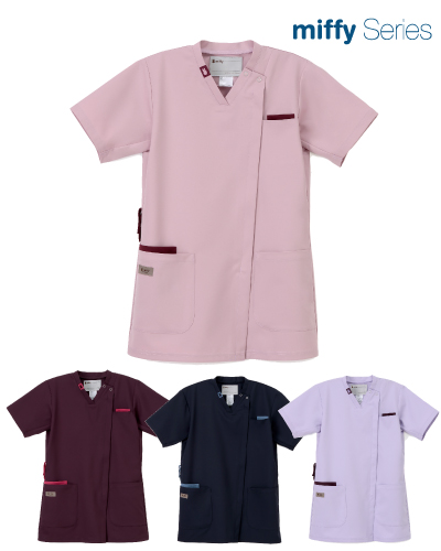 MFC-5842 ミッフィー 男女兼用スクラブ ナガイレーベン(nagaileben)