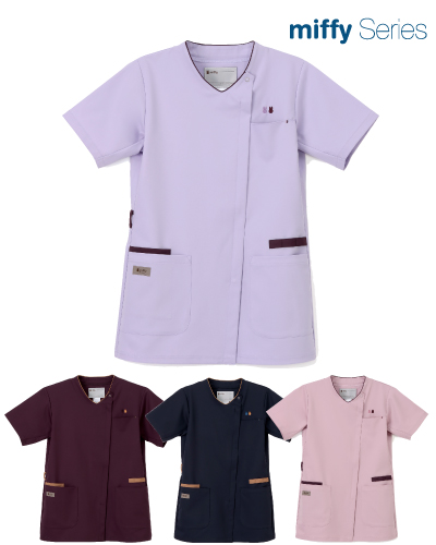 MFC-5862　ミッフィー　男女兼用スクラブ　ナガイレーベン(nagaileben)