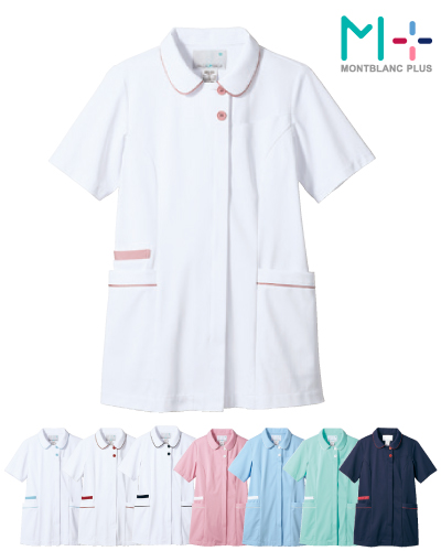 MN500-0113 ナースジャケット(半袖) レディス 住商モンブラン（MONTBLANC）