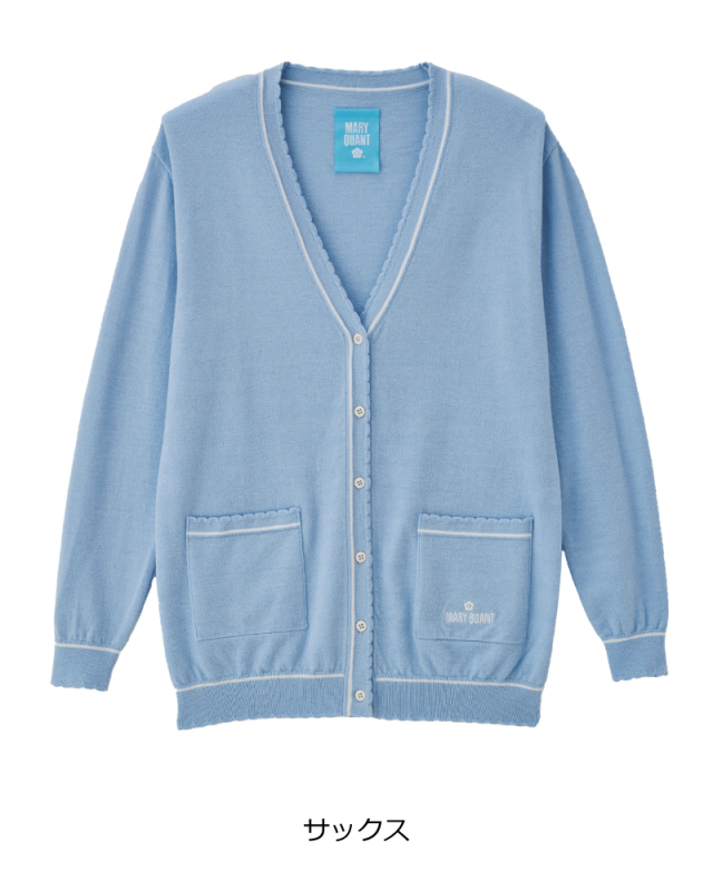 MARY QUANT マリークワント ライン入りカーディガン MQ-14 ナース
