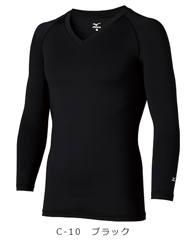 下着・アンダーウェア MI ミズノ直営限定】裏起毛アンダーシャツ(ハイネック／長袖)|12JABQ95