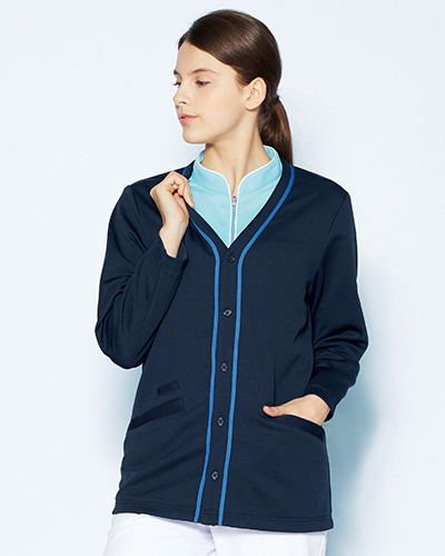 QUOカード】MZ-0174 ミズノ(mizuno) 男女兼用カーディガン ナース