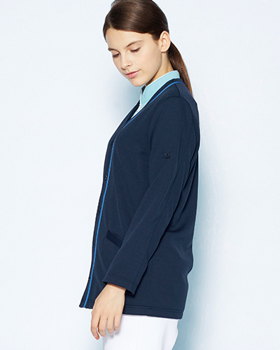 QUOカード】MZ-0174 ミズノ(mizuno) 男女兼用カーディガン ナース