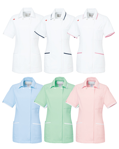 ルコックス　UQW1025 11 バニラ×ホワイト ルコックスポルティフレディスジャケット半袖[明石S.U.C.製品